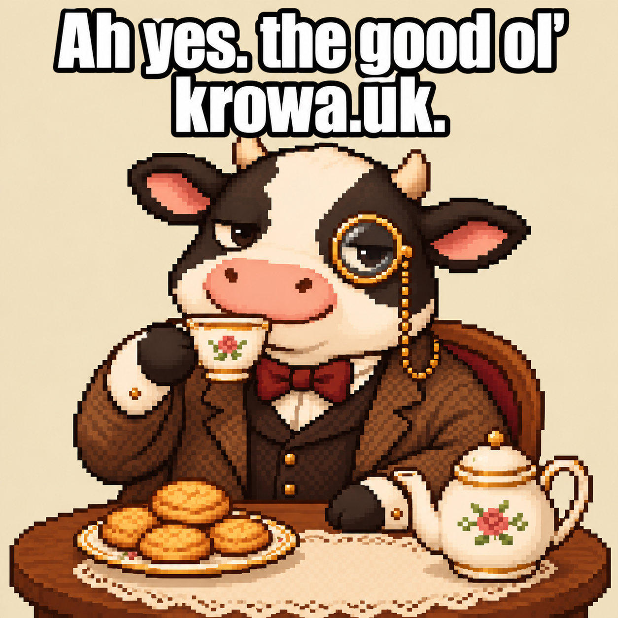 A beautiful cow